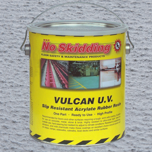 Protiskluzový bezpečnostní nátěr Vulkan U.V., šedý
